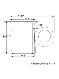 Siemens iQ700 WN54C2ATGB Washer Dryer 10.5kg/6kg 1400rpm Silver thumbnail 8