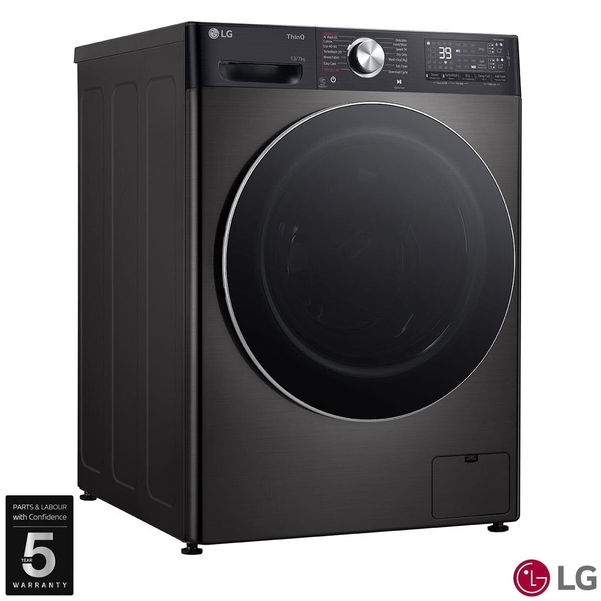 LG FWY937BCTA1 Washer Dryer 13kg/7kg Black