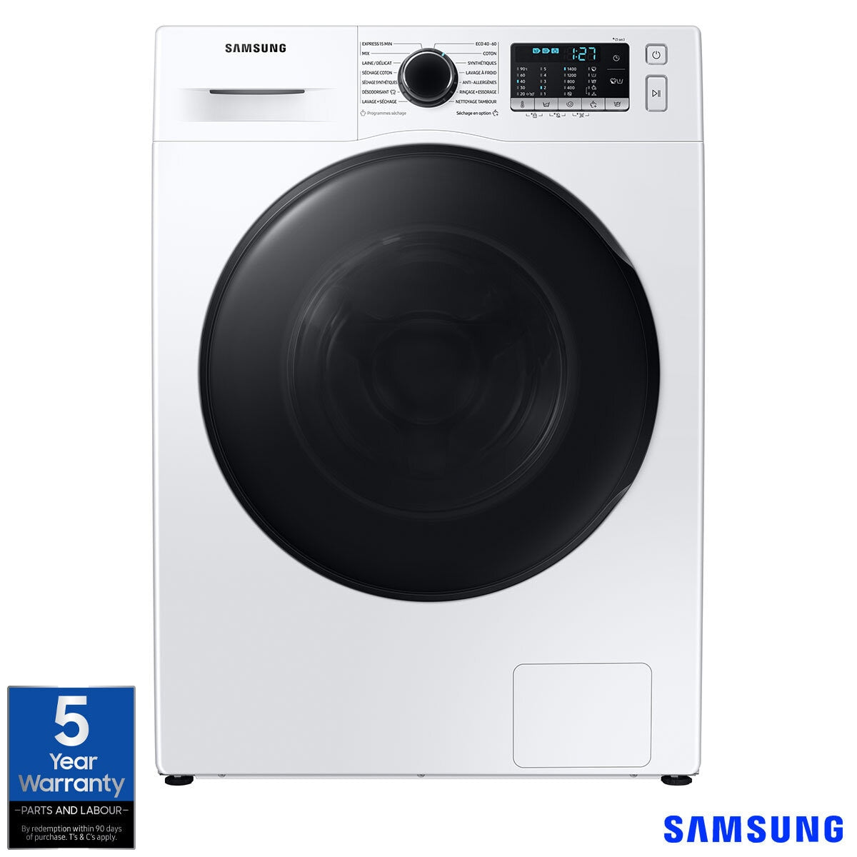 Samsung Series 5 WD80TA046BE/EU Washer Dryer 8kg/5kg 1400rpm White