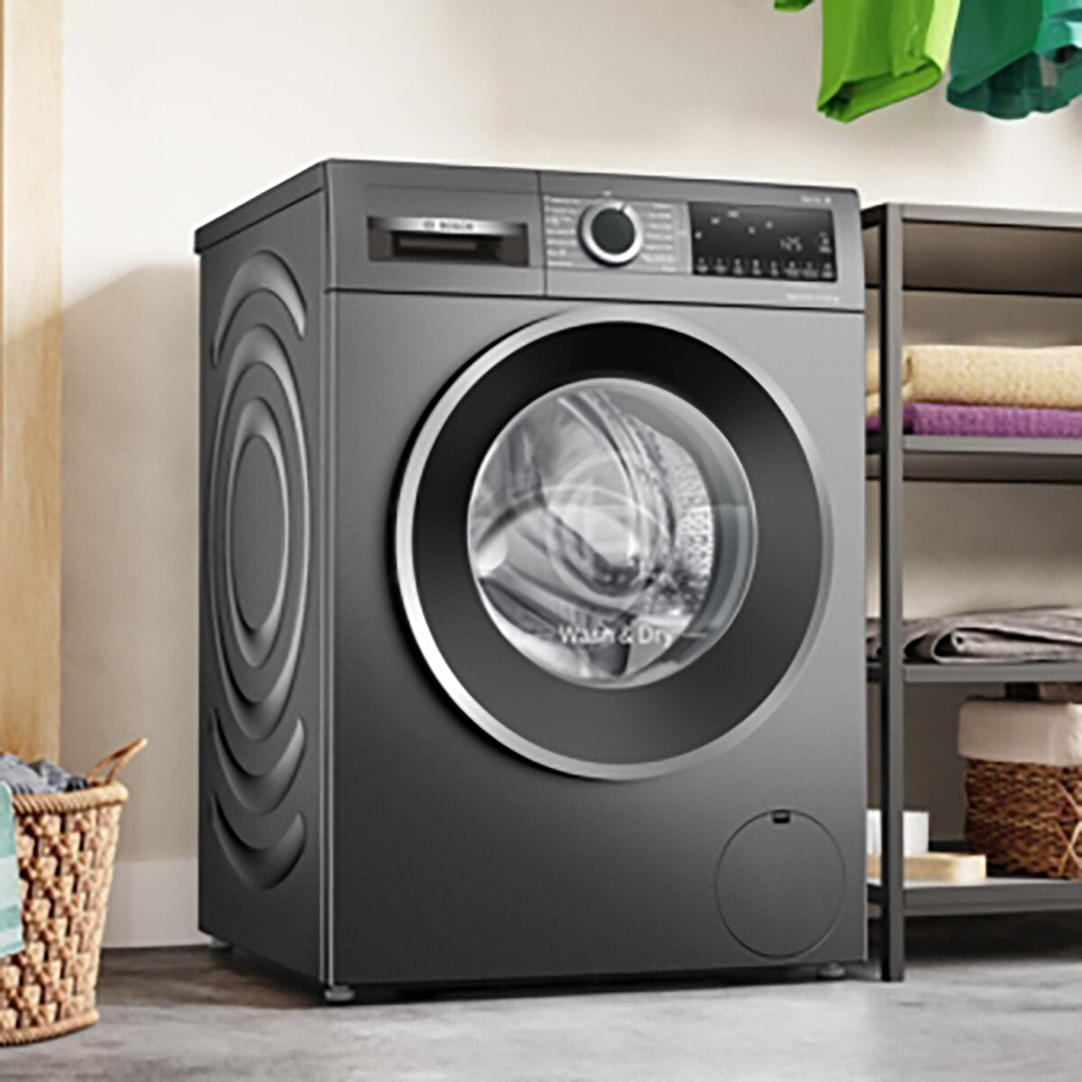 Bosch Series 6 WNG254R1GB Washer Dryer 10.5kg/6kg Graphite