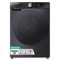 Hisense WD5S1045BB Washer Dryer 10.5kg/6kg Black thumbnail 2