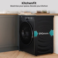 Hisense 5i Series WD5I1245BBR Washer Dryer 12kg/8kg Black thumbnail 8