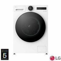 LG W4X7016TWB Washer Dryer 11kg/6kg White thumbnail 1