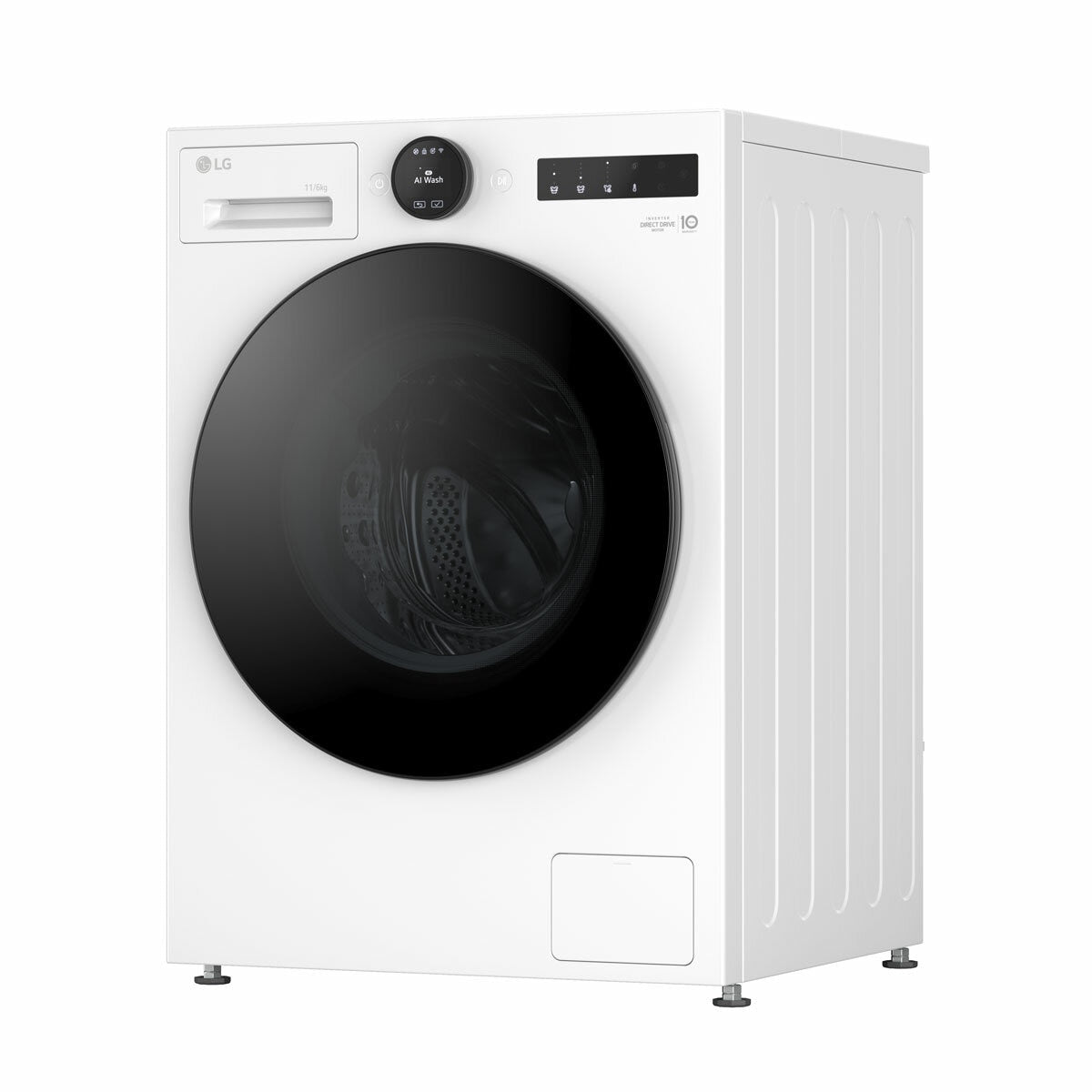 LG W4X7016TWB Washer Dryer 11kg/6kg White
