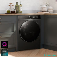 Hisense WD5I1045BBQ 5i Series Washer Dryer 10.5kg/6kg Black thumbnail 1