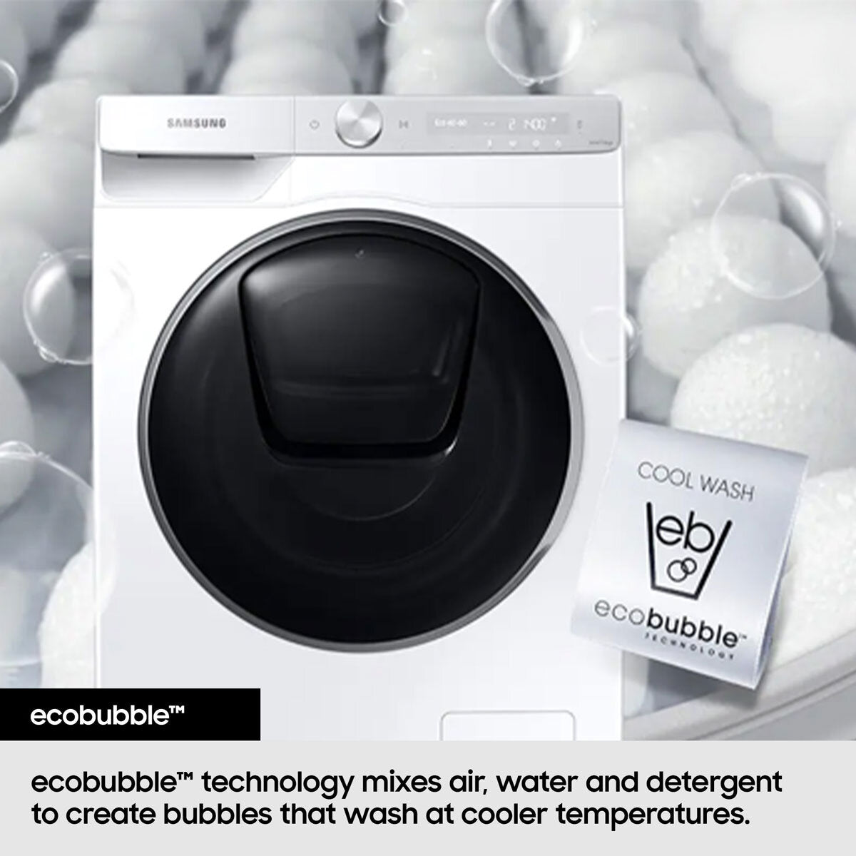 Samsung Series 5 WD90DG5B15BEEU Washer Dryer 9/6kg White — image 5