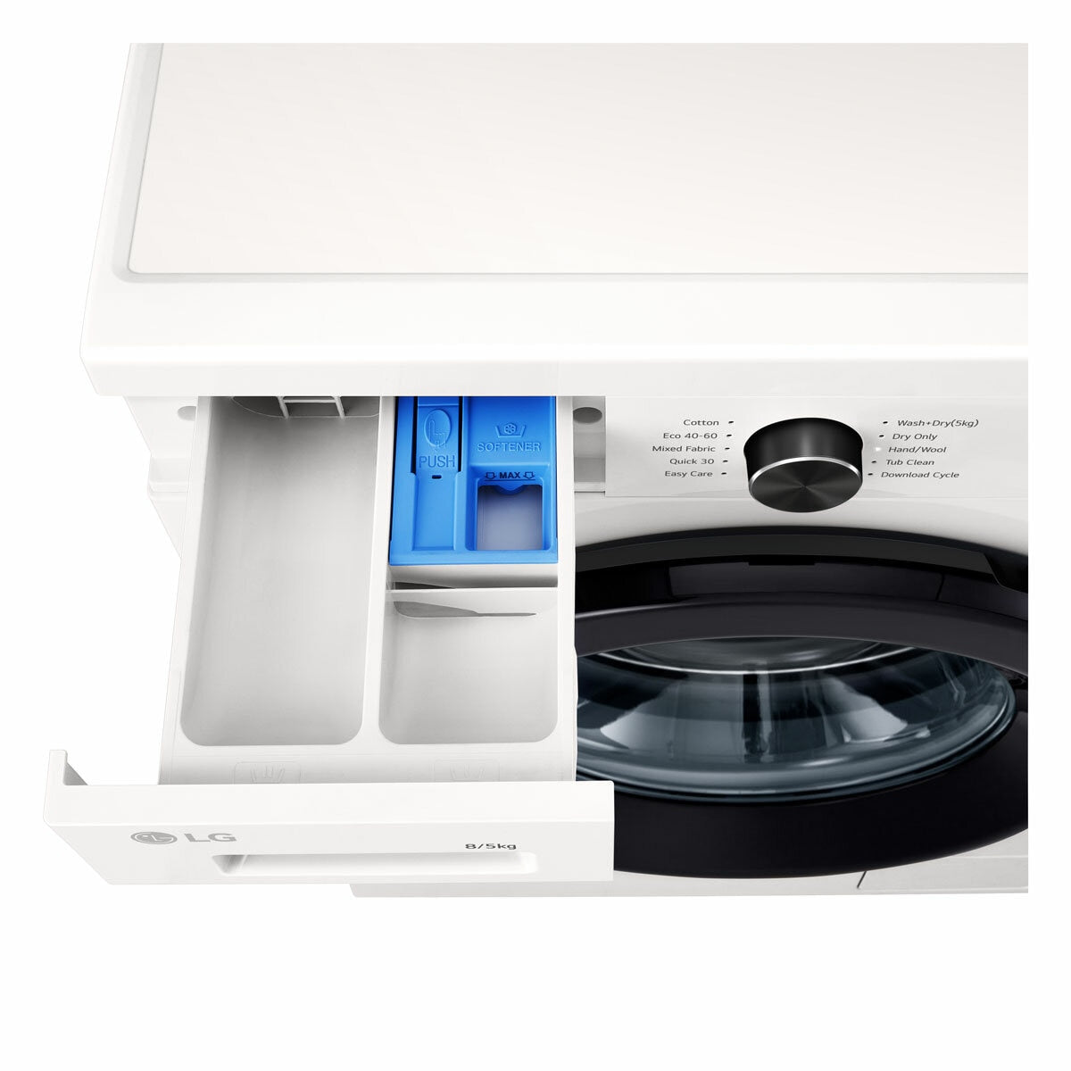 LG W4X1085NWK Freestanding Washer Dryer 8kg/5kg White — image 7