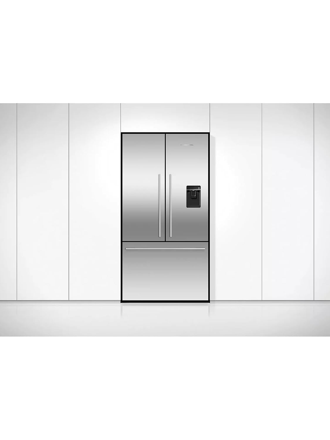 Freestanding French Door Fridge Freezer 569L 90cm Stainless Steel — image 4