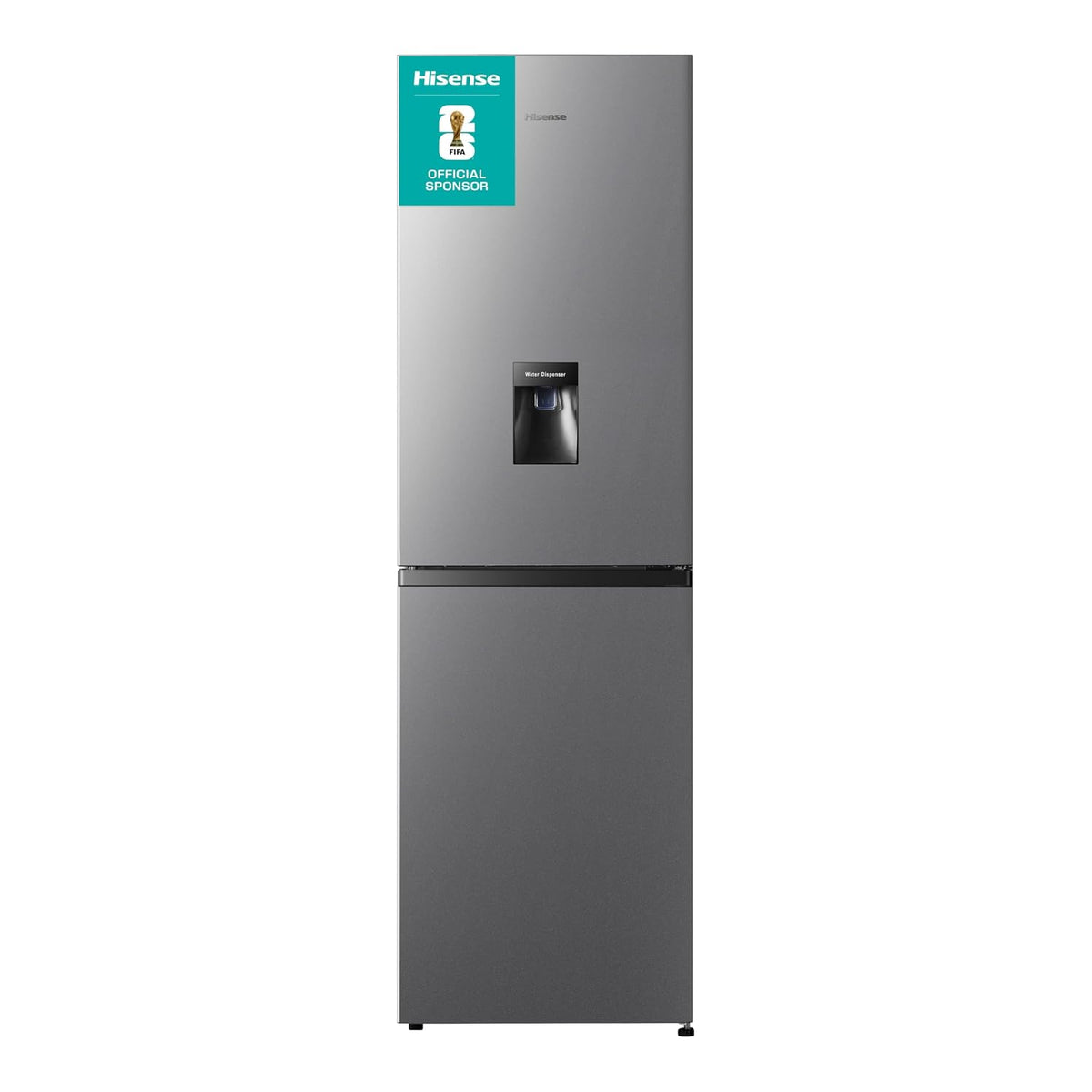 Freestanding Fridge Freezer 256L Silver