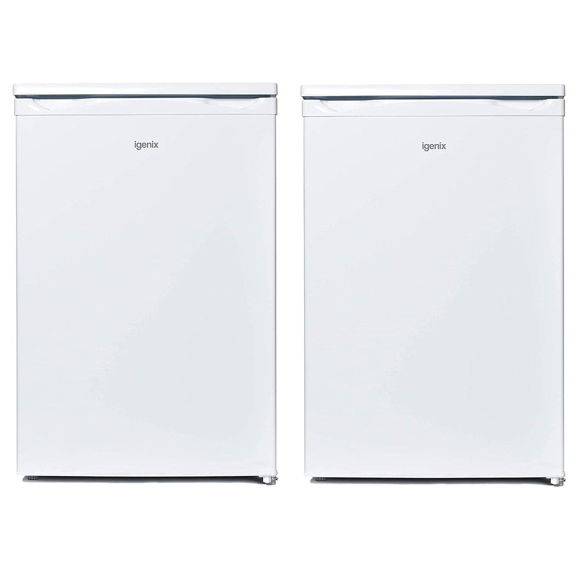 Under Counter Fridge Freezer Set 136L/91L 55cm Inox