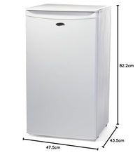 Freestanding Under Counter Fridge 92L 48cm White thumbnail 4