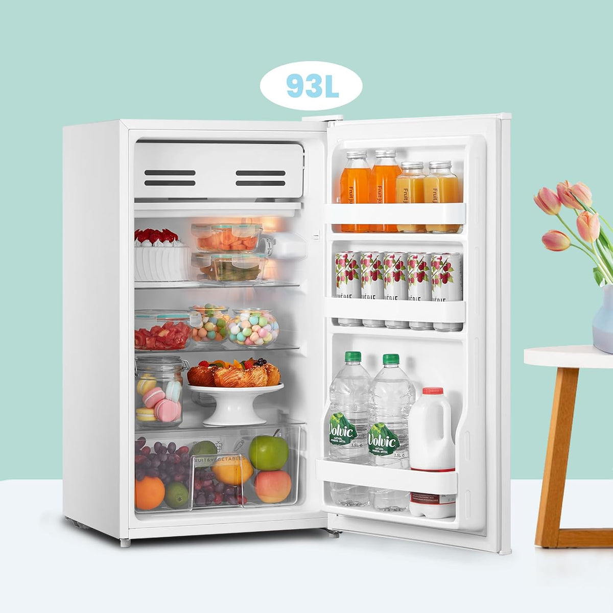 Under Counter Fridge 93L White