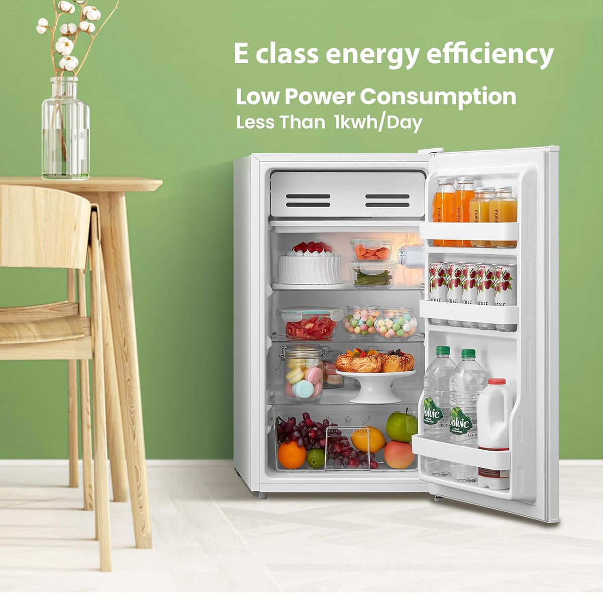 Under Counter Fridge 93L White