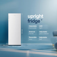 Freestanding Larder Fridge 242L 55cm White thumbnail 2