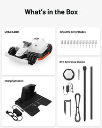 MAMMOTION LUBA 2 AWD 5000X Robot Lawn Mower without Boundary thumbnail 7