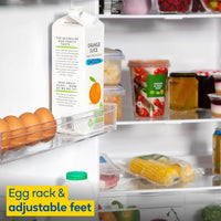 Freestanding Larder Fridge 242L Black thumbnail 6
