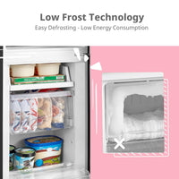 Freestanding Fridge Freezer 174L Black thumbnail 3