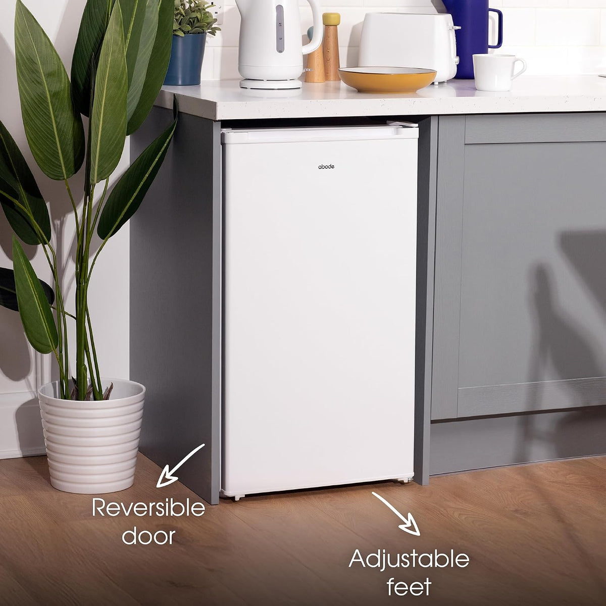 Freestanding Undercounter Fridge 114L 50cm White — image 7