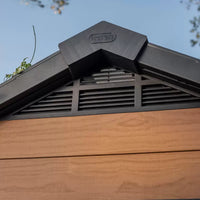 Keter Newton 7 x 9ft Double Door Outdoor Apex Plastic Garden Shed thumbnail 6