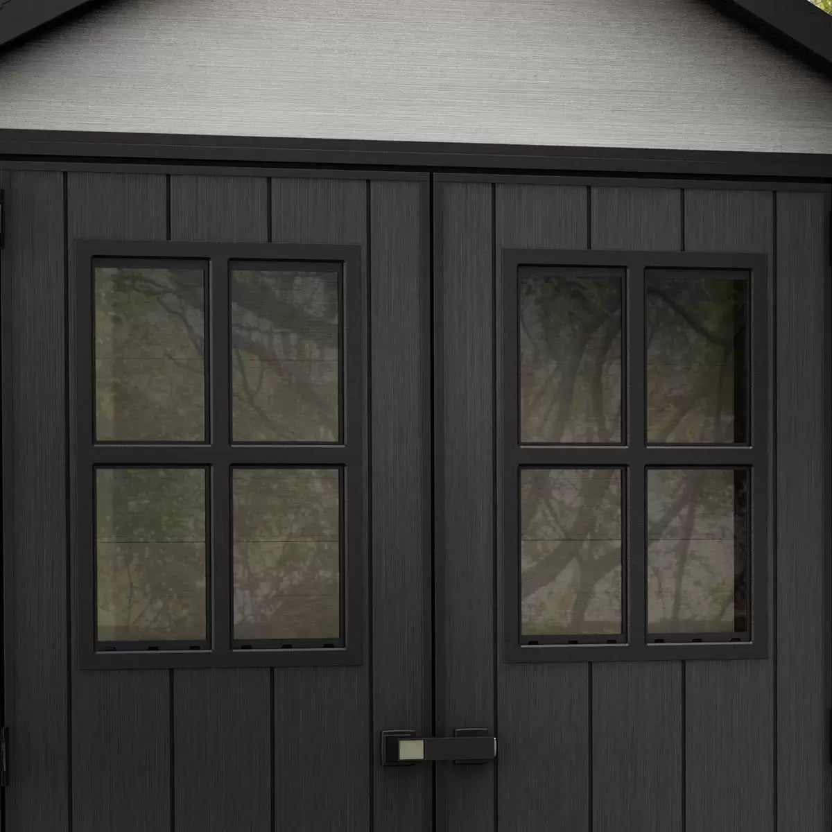 Keter Oakland Shed 7.5 x 4ft - Grey - View 4