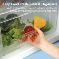Under Counter Freestanding Fridge 97L White thumbnail 5