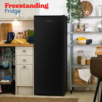 Freestanding Larder Fridge 242L Black thumbnail 3