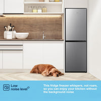 Freestanding Fridge Freezer 252L Silver thumbnail 10