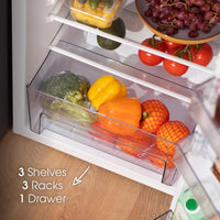 Freestanding Undercounter Fridge 114L 50cm White thumbnail 8