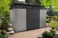 Keter Artisan 11 x 7ft Double Door Pent Outdoor Plastic Garden Shed thumbnail 2