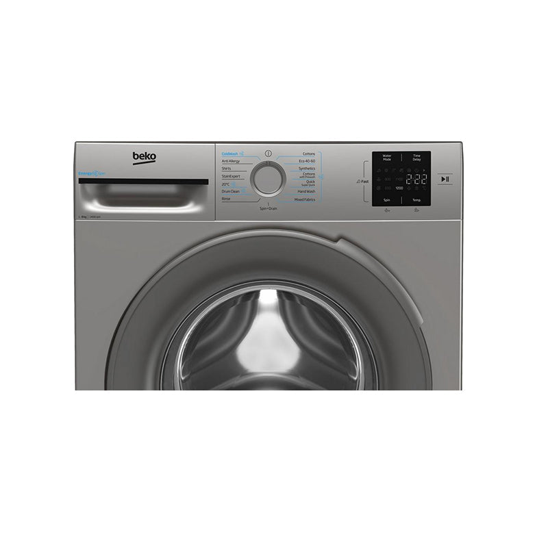 Beko BMN3WT3841S Washing Machine 8kg 1400rpm Silver