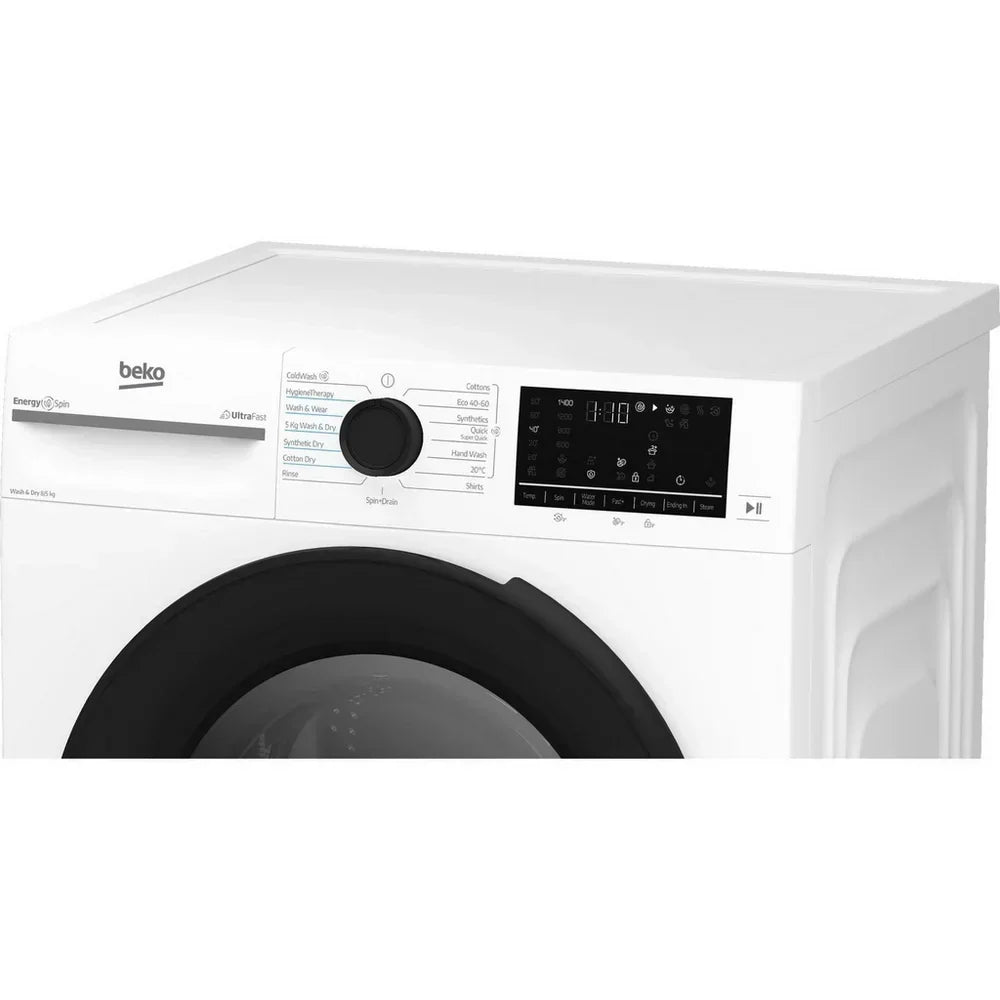 Beko BMND8545UW Washer Dryer 8kg/5kg White — image 9