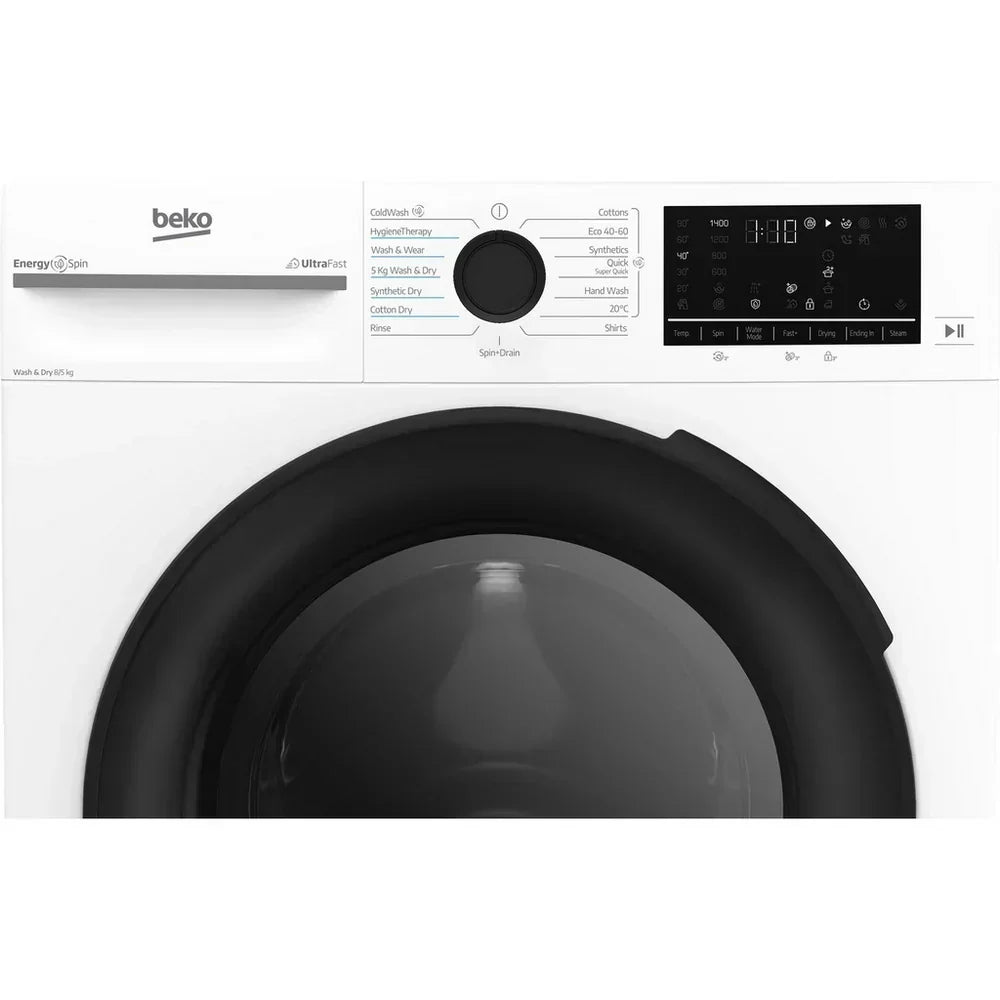 Beko BMND8545UW Washer Dryer 8kg/5kg White — image 6