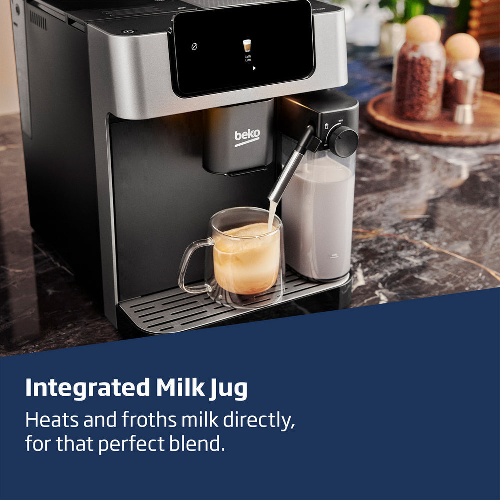 Beko CaffeExperto CEG7304X Bean to Cup Coffee Machine 2L 19 Bar Silver — image 5