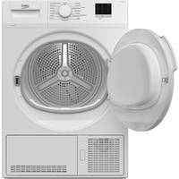 Beko DTLCE80041W Condenser Tumble Dryer 8kg White thumbnail 2