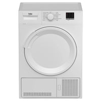 Beko DTLCE80051W Condenser Tumble Dryer 8kg White thumbnail 1
