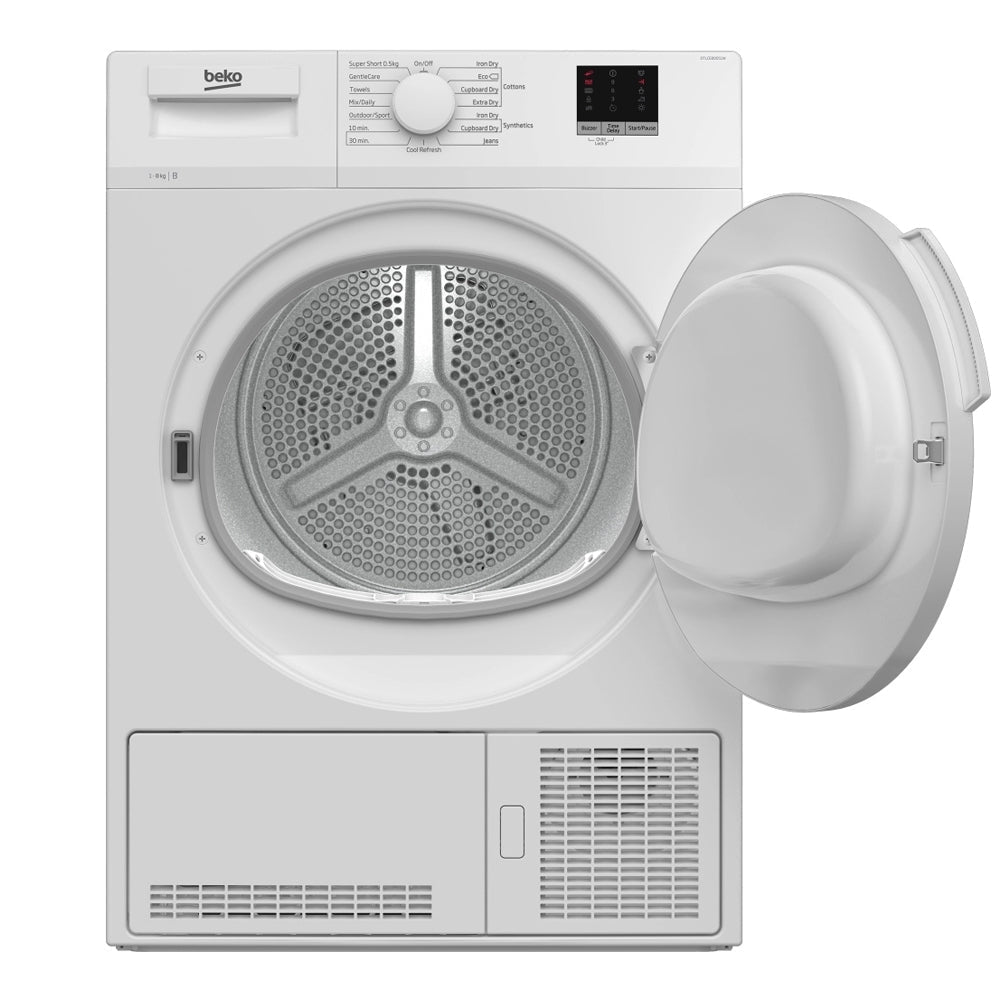 Beko DTLCE80051W Condenser Tumble Dryer 8kg White — image 2