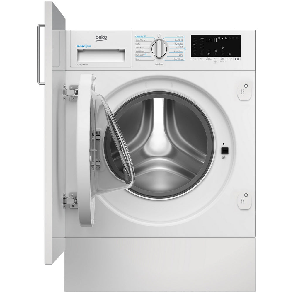 Beko WTIK741511 Integrated Washing Machine 7kg 1400rpm White