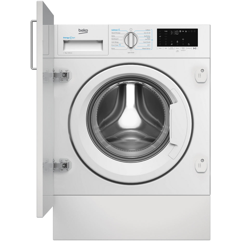 Beko WTIK741511 Integrated Washing Machine 7kg 1400rpm White — image 4