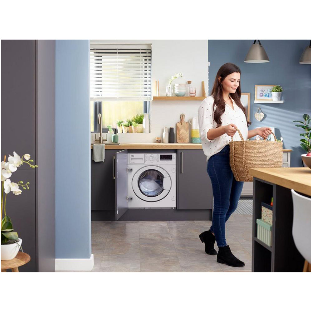 Beko WTIK74151F Washing Machine 7kg 1400rpm White — image 3