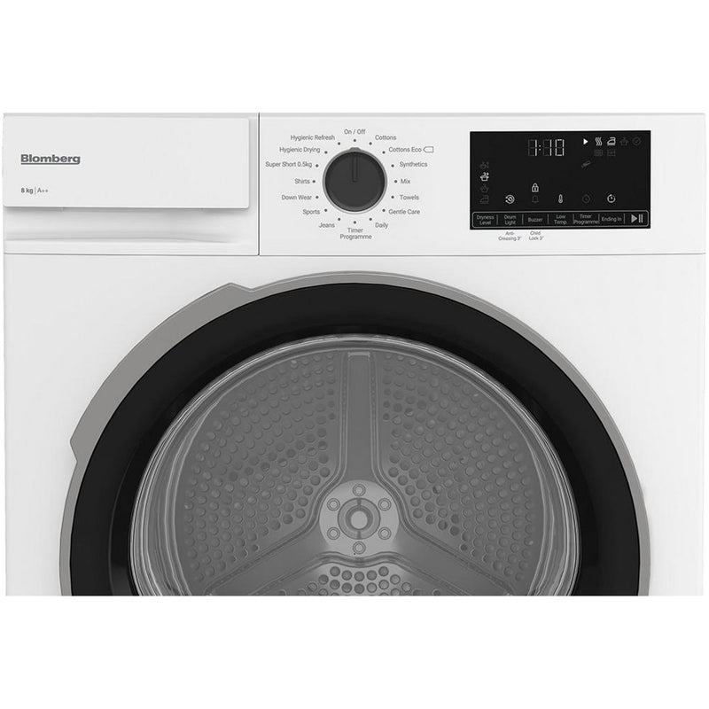 Blomberg LTA18320W Heat Pump Tumble Dryer 8kg White