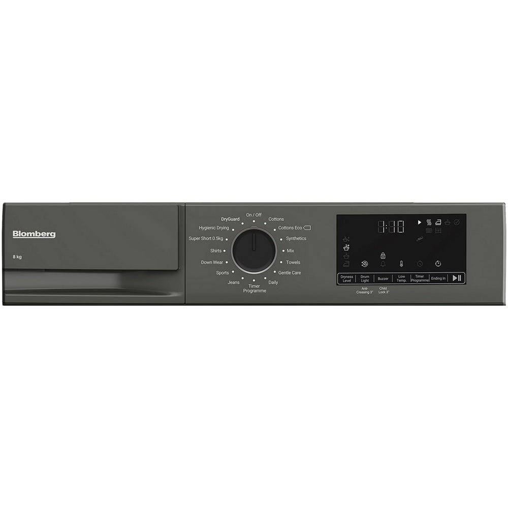 Blomberg LTA18321G Heat Pump Tumble Dryer 8kg Graphite — image 5