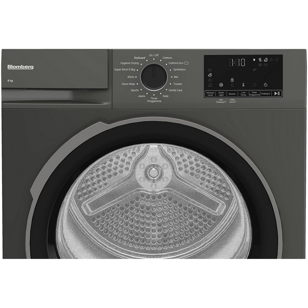 Blomberg LTA18321G Heat Pump Tumble Dryer 8kg Graphite — image 4