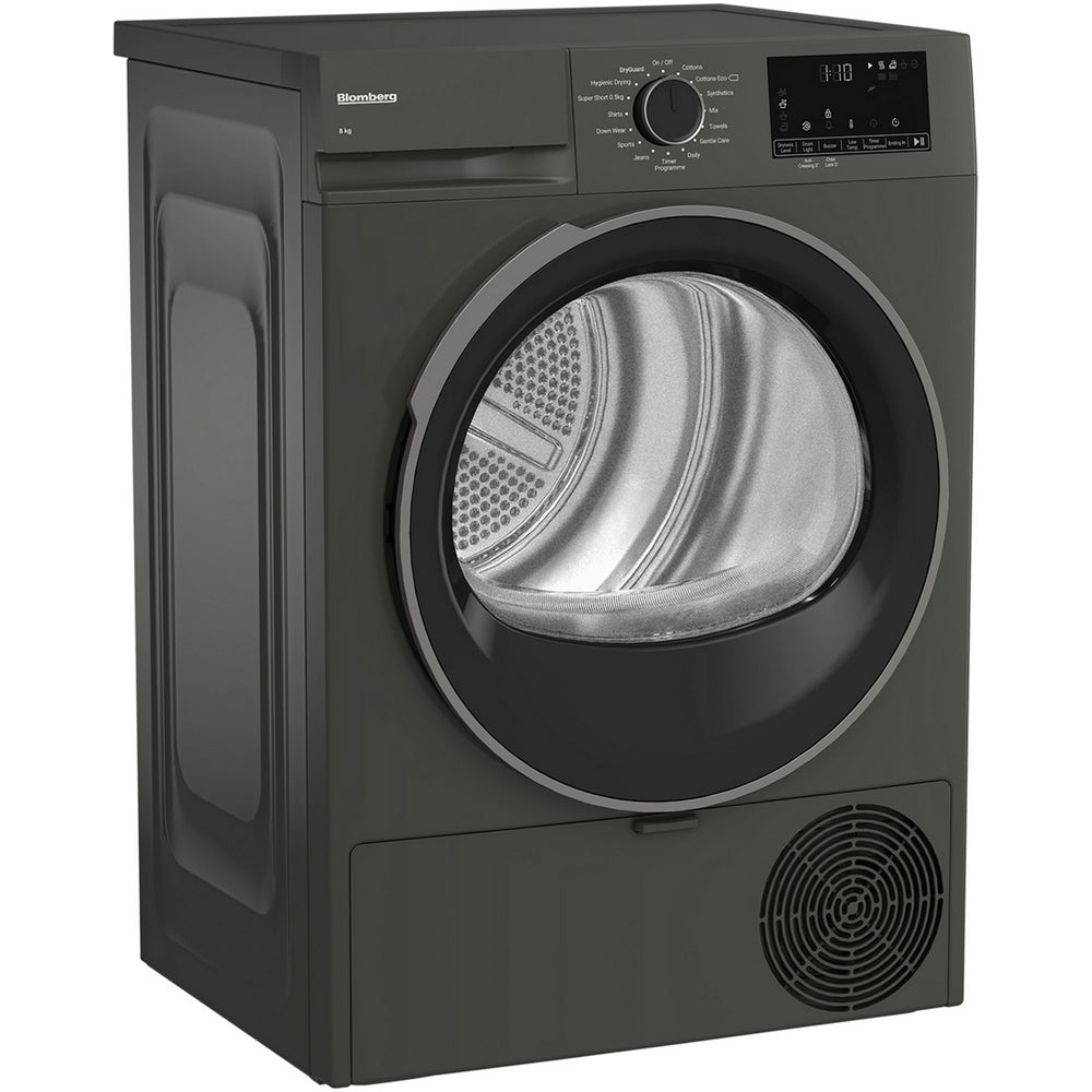 Blomberg LTA18321G Heat Pump Tumble Dryer 8kg Graphite — image 2