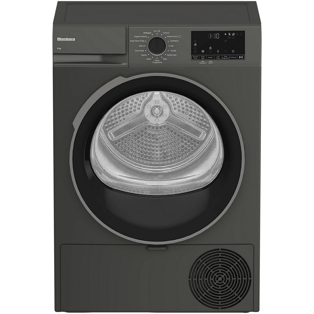 Blomberg LTA18321G Heat Pump Tumble Dryer 8kg Graphite — image 7