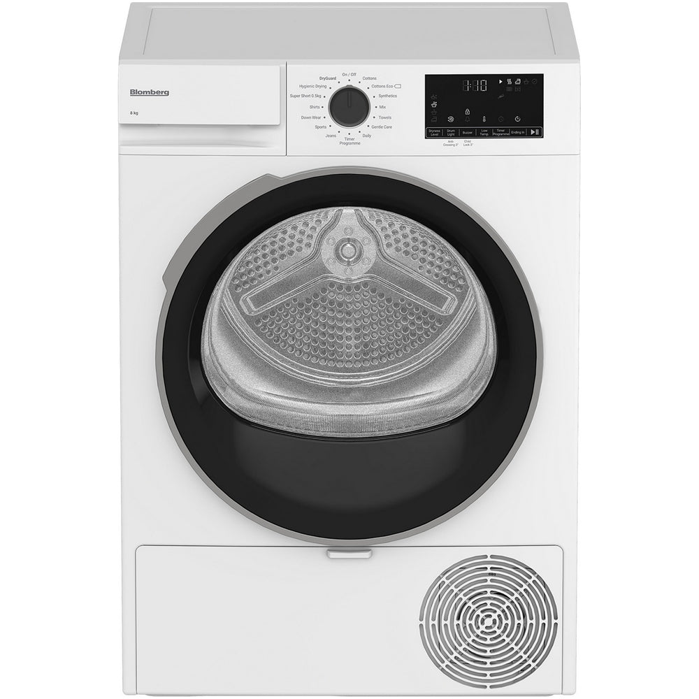 Blomberg LTA18321W Heat Pump Tumble Dryer 8kg White