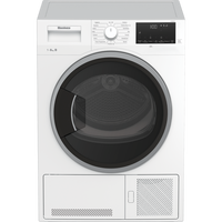 Blomberg LTK38020W Condenser Tumble Dryer 8kg White thumbnail 2