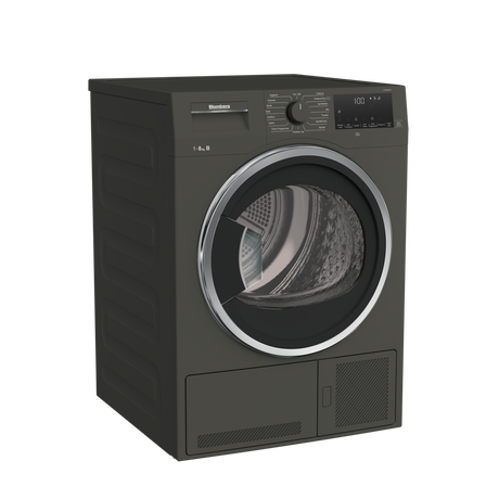 Blomberg LTK38030G Condenser Tumble Dryer 8kg Graphite