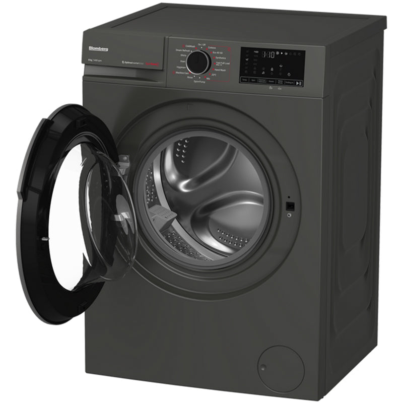 Blomberg LWA18461G Washing Machine 8kg 1400rpm Graphite — image 4