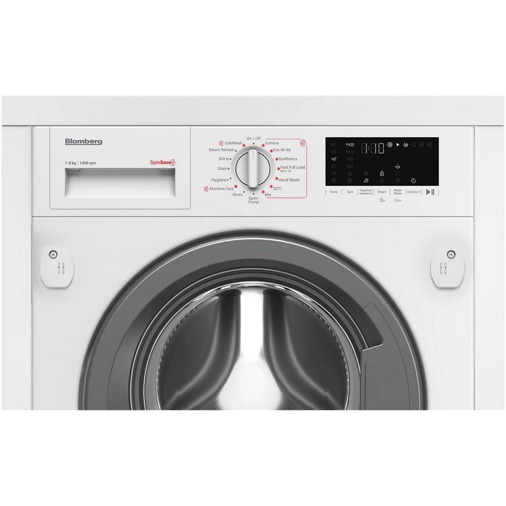 Blomberg LWI284421 Washing Machine 8kg 1400rpm White — image 2