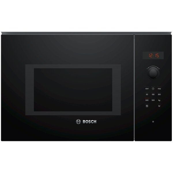 Bosch BFL553MB0B Serie 4 Built-in Microwave Oven 59 x 38 cm Black